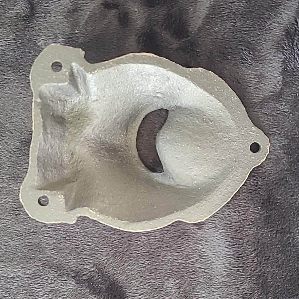 Pottery Barn Cast Iron Bulldog Wall Mount Bottle Opener - Picture 2 of 2